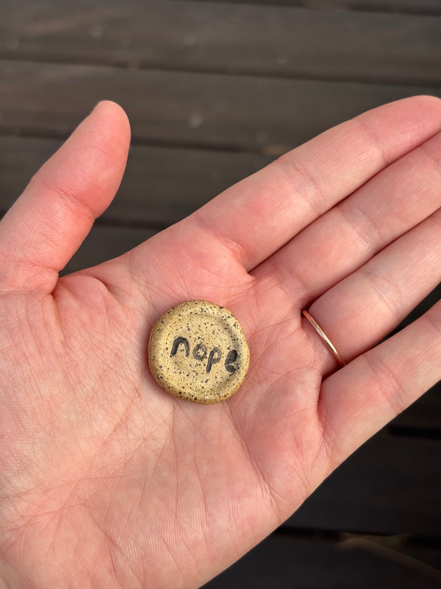 Decision/Affirmation Pocket Pebbles