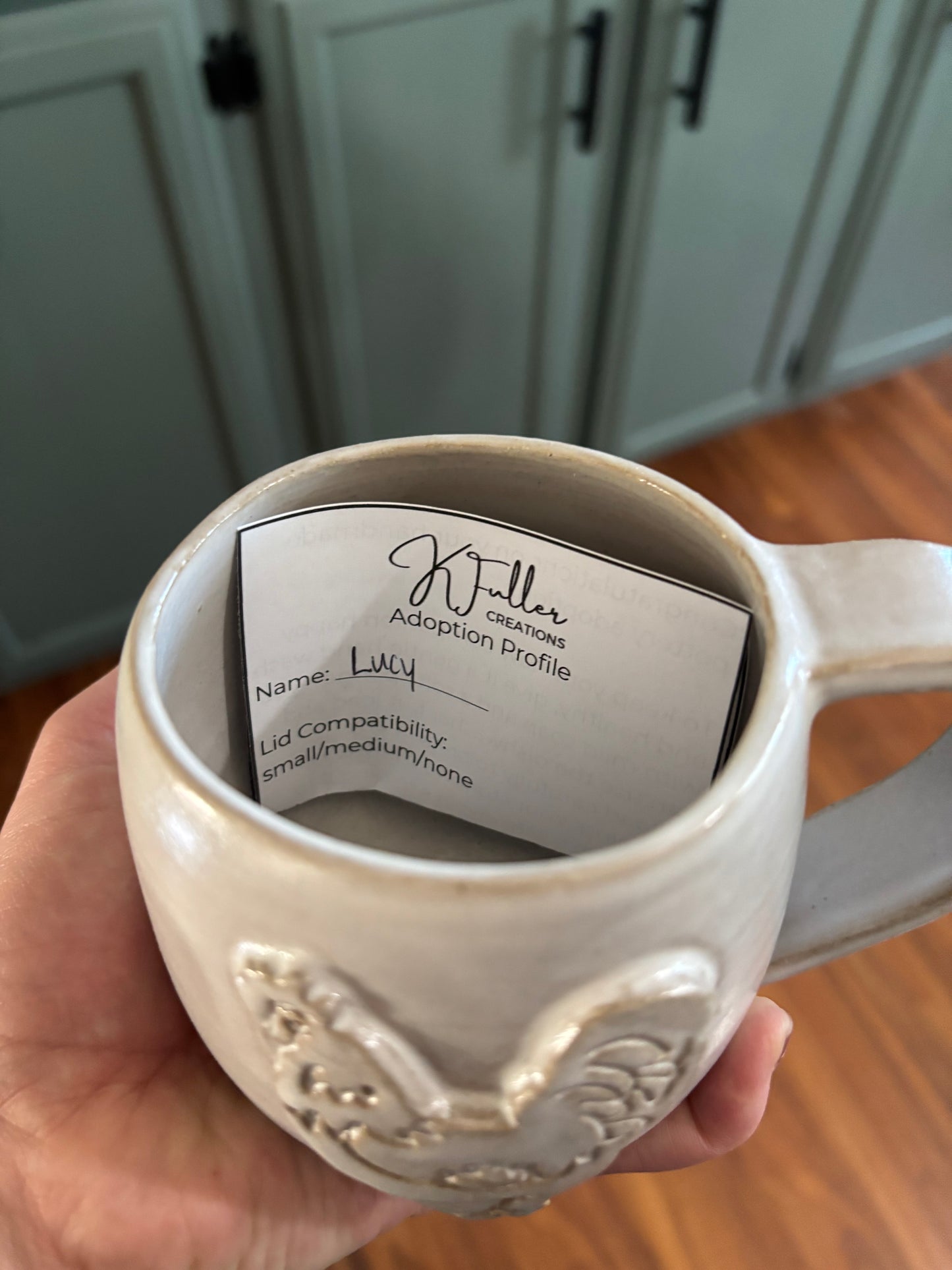 “Lucy” Chicken Mug