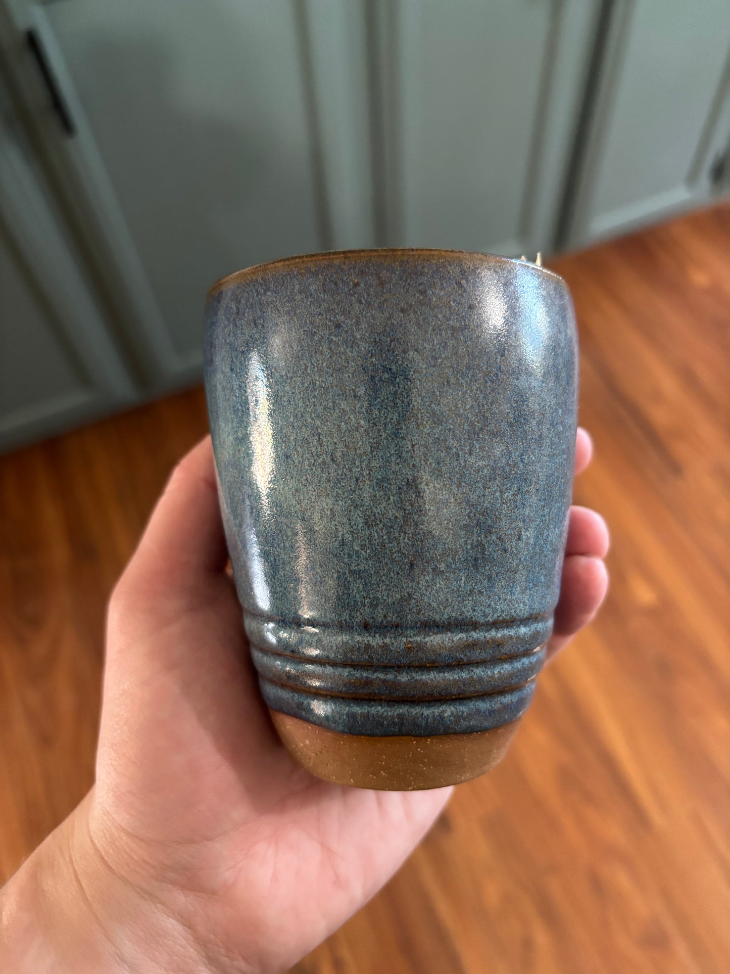 Small Azure Blue Tumbler