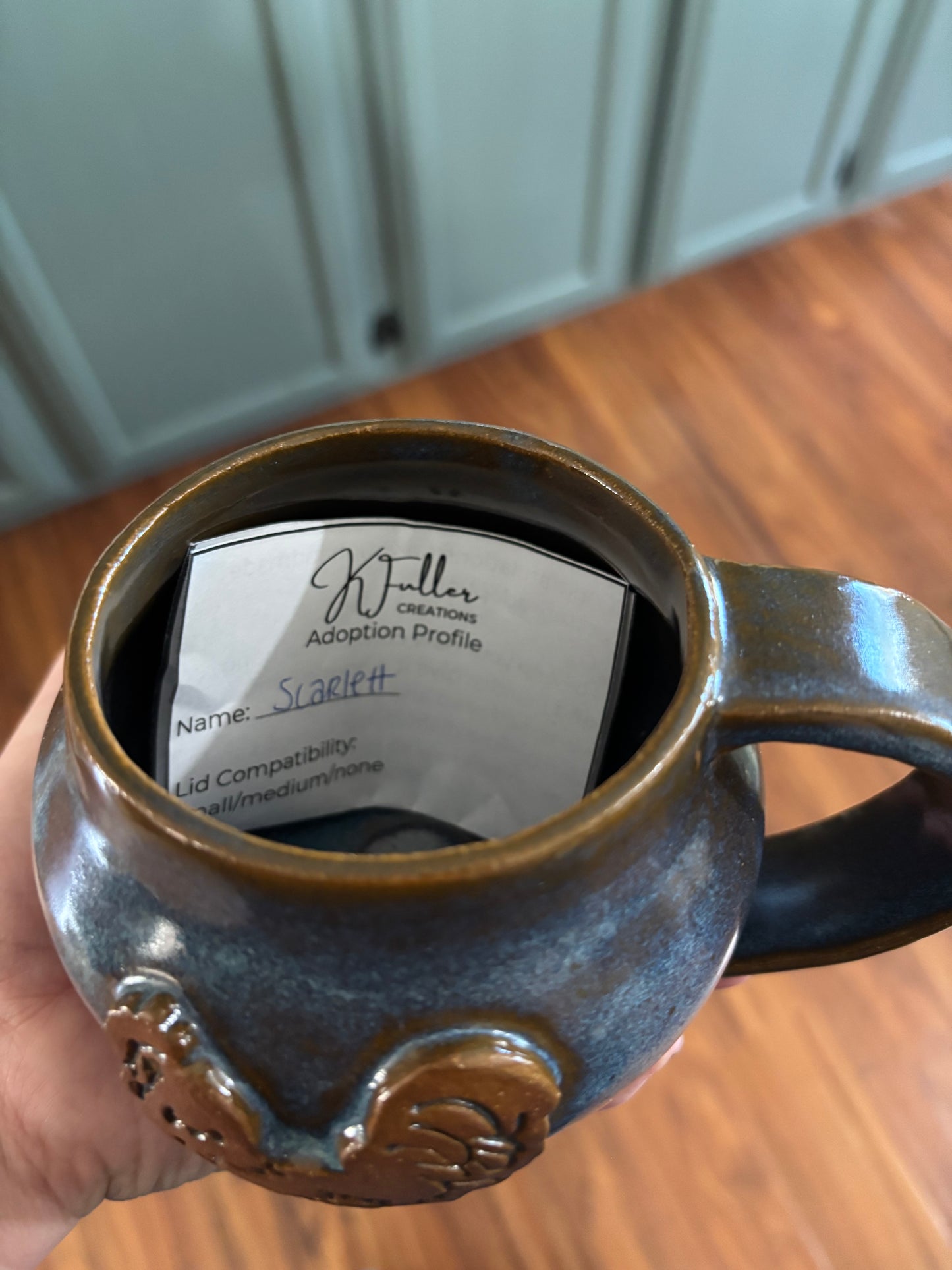 “Scarlett” Chicken Mug