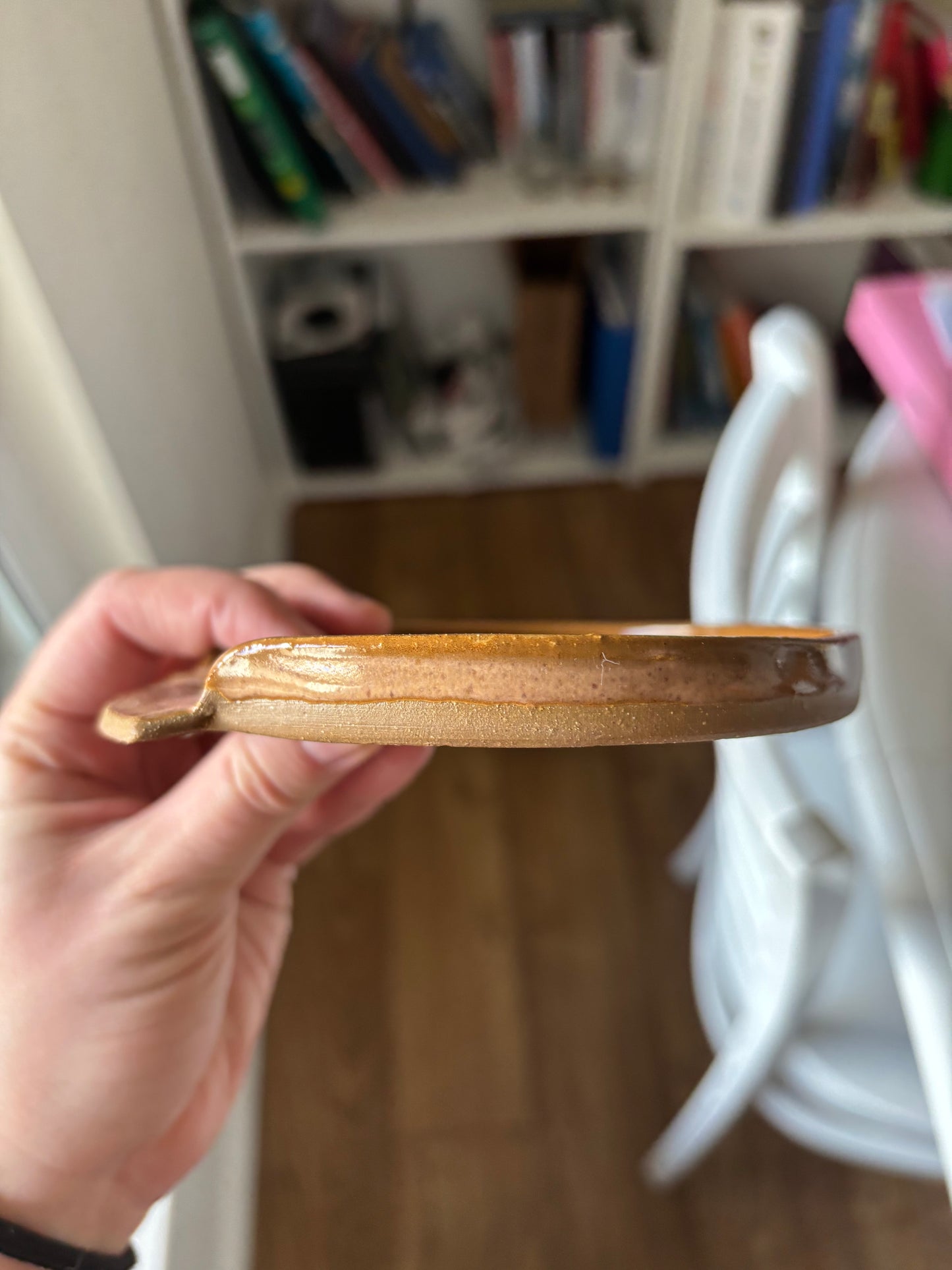 Carmel Latte Swirled Spoon Rest