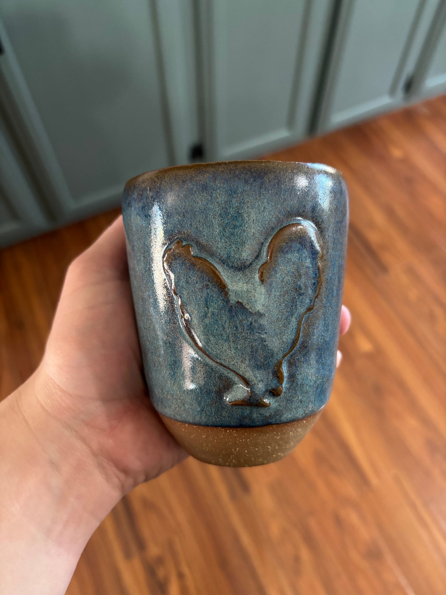 “Hazel” Chicken Tumbler