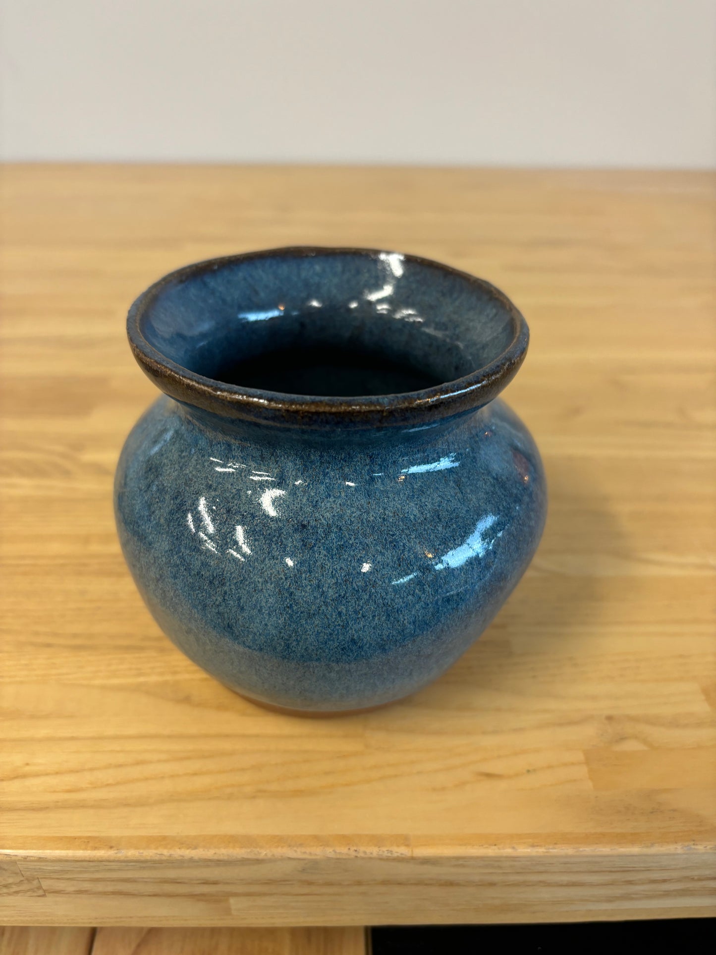 “Eloise” Azure Vase