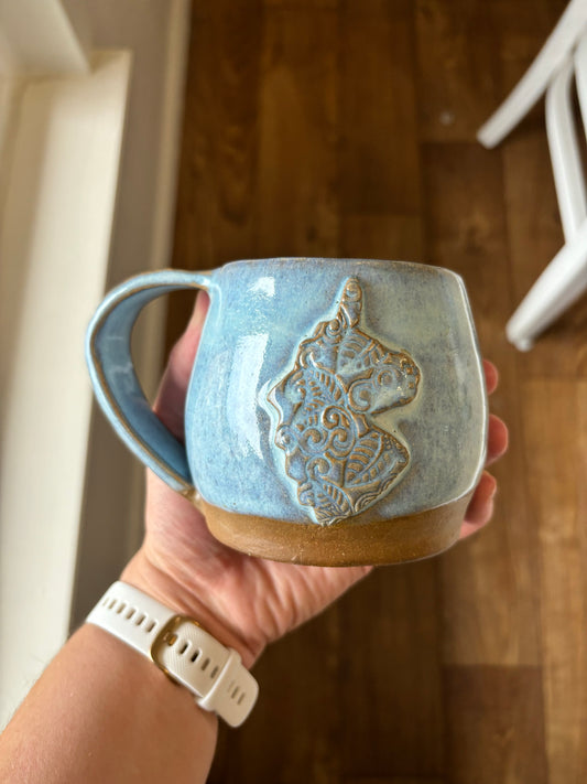 “Luna” - Opal Unicorn 12oz Mug