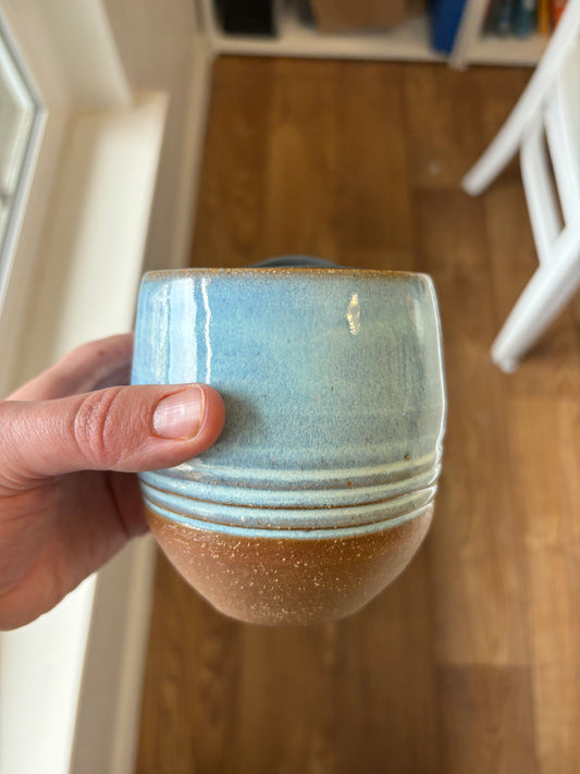 “Sadie” Opal Textured Tumbler ~12oz